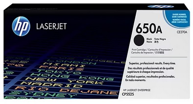 HP 650A_CE270A Black Toner Cartridge_Standard Yield