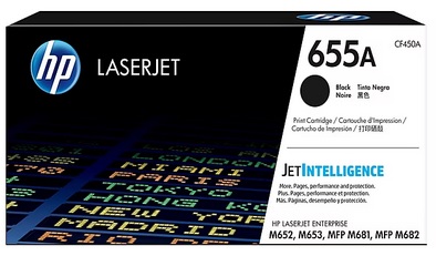HP 655A_CF450A  Black Toner Cartridge-Standard