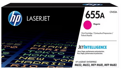 HP 655A_CF453A  Magenta Toner Cartridge-Standard